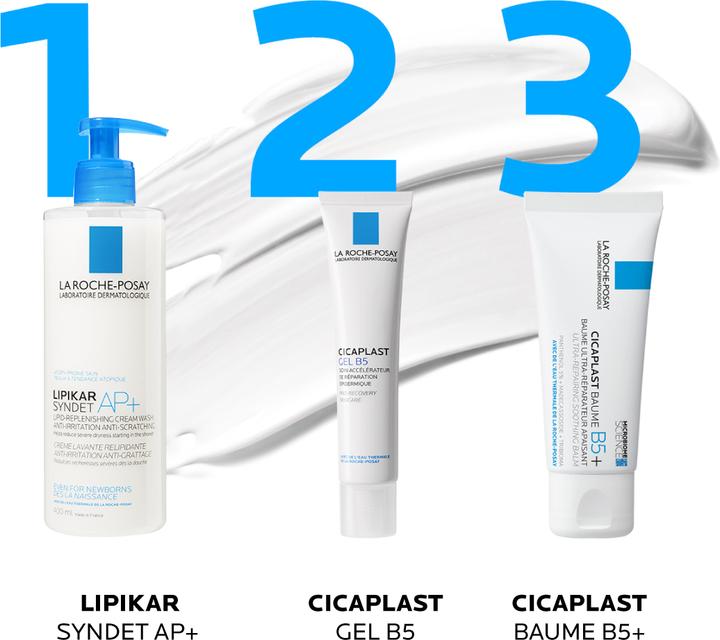 Produktbild La Roche Posay Cicaplast Baume B5+: Reparierende Creme für geschädigte und irritierte Haut (Körpercreme, 40 ml)