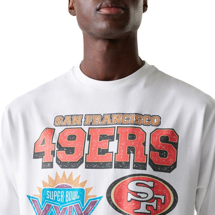 Immagine prodotto New Era NFL Shirt - SUPERBOWL San Francisco 49ers weiss - XL (XL)