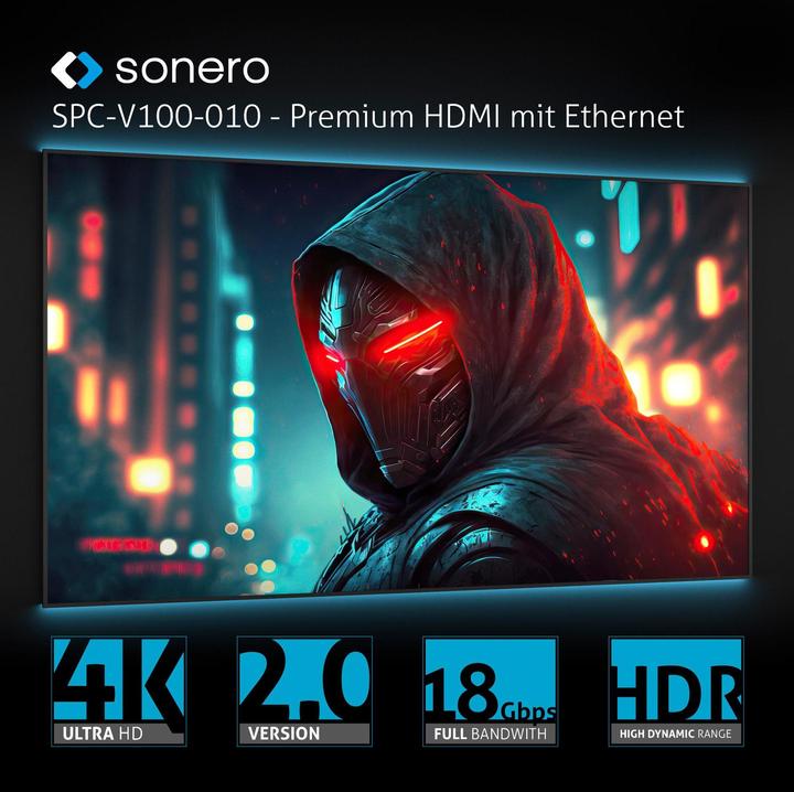 Immagine prodotto Sonero USB C – HDMI (2 m, USB tipo C, HDMI)