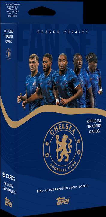 Actual product image Topps - Chelsea Fan Set 24/25