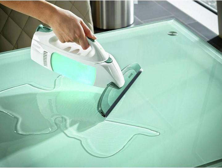 Actual product image Leifheit Dry & Clean window vacuum cleaner set with handle, washer, narrow suction nozzle