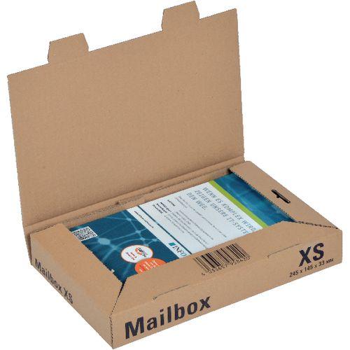 Produktbild Colompac Versandkarton Mail-Box 250 mm x 39 mm Verschlusslasche Braun (1 x)