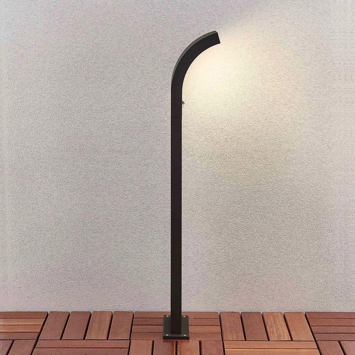 Produktbild Arcchio Advik Aussen Garten Leuchte w/Sensor H100 Graphite (760 lm, IP54)