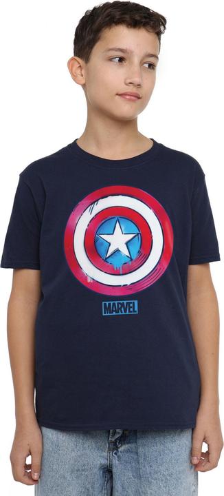 Immagine prodotto Captain America Maglietta Drip Shield per bambini/ragazzi (128)