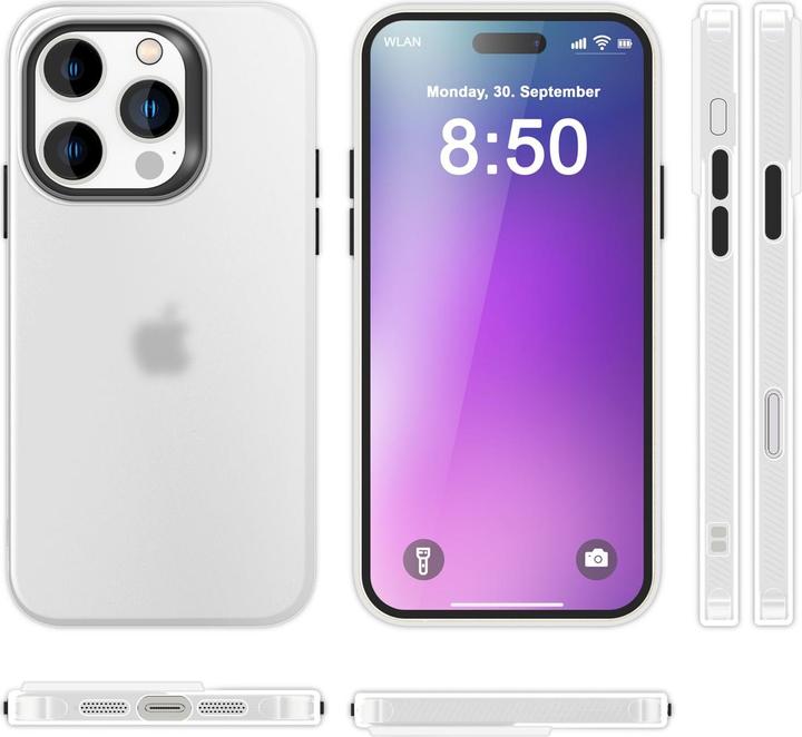 Actual product image Nalia Matt silicone cover (Apple iPhone 16 Pro Max)