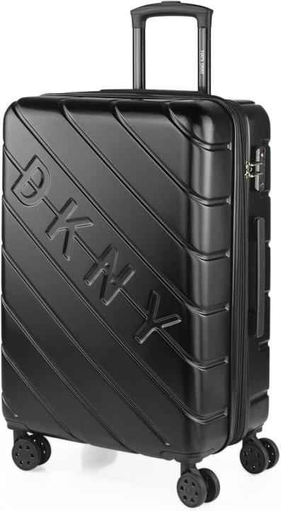 Produktbild DKNY Robuster Hartschalenkoffer mit 4 Rollen und Dehnungsfalte (64 l, M (50 - 90l))