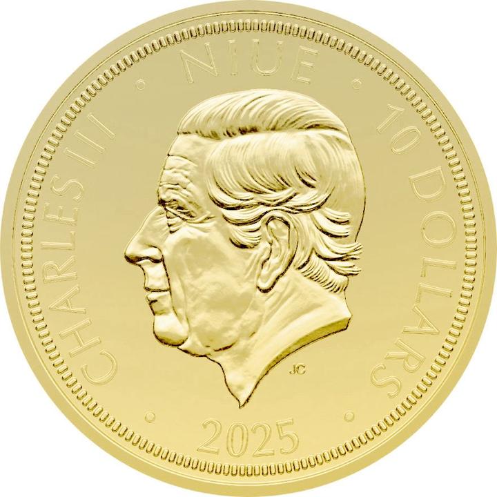 Immagine prodotto Czech Mint Gold Tschechischer Löwe 1/4 oz - 2025 (999.90, 2025)