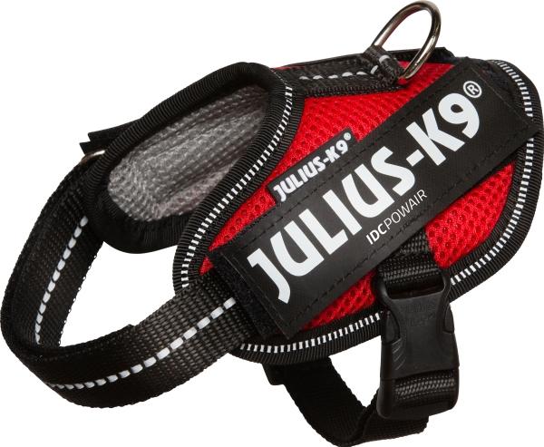Actual product image Julius-K9 K9 Idc Powair Harness Red Bab (S, M, L, XL, Dog, General)