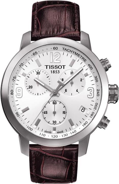 Tissot PRC 200 Cronografo al quarzo Gent (Orologio da polso analogico, Fatto in Svizzera, 42 mm)
