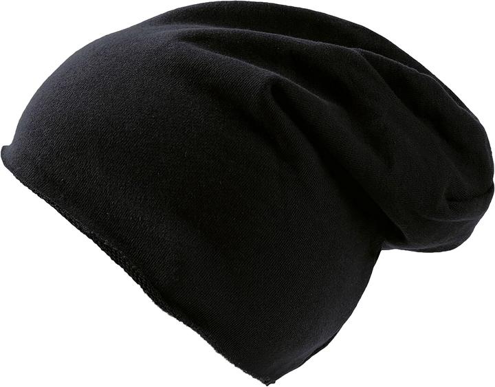 Atlantis Brooklin Raw Edge Jersey Beanie Mütze (One Size)