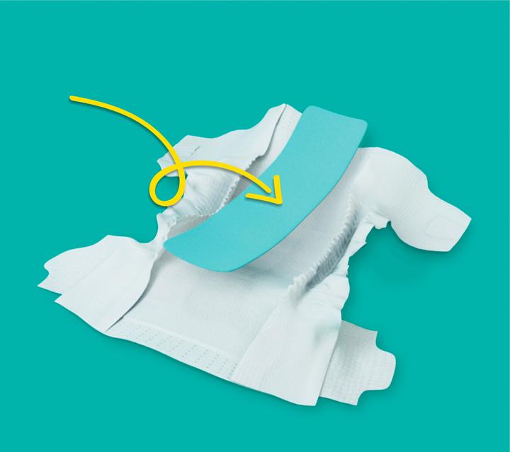 Productafbeelding Pampers Baby-Dry (Gr. 3, Verplaatsbaar pakket, 34 Stuk)