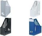 Actual product image Han Filing system KLASSIK XXL, plastic, light grey, grip hole in spine, for documents in format (C4)