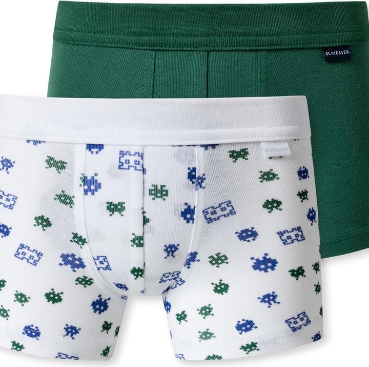 Immagine prodotto Schiesser Pantaloncini da ragazzo 2Pack (98, Confezione da 2)