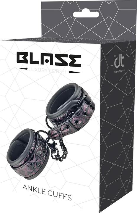 Actual product image Dream Toys Blaze Ankle Cuffs PU/Neoprene Purple