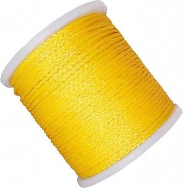 Elbro Cordon rétractable 4 mm, 500 m, jaune (500 m)