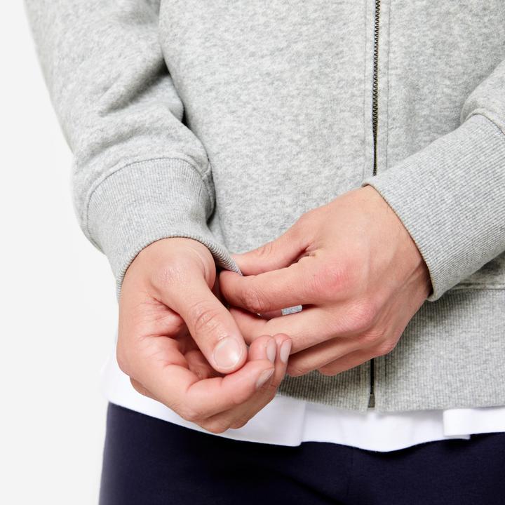 Immagine prodotto Domyos Giacca con cappuccio da uomo - grigio (XXL)