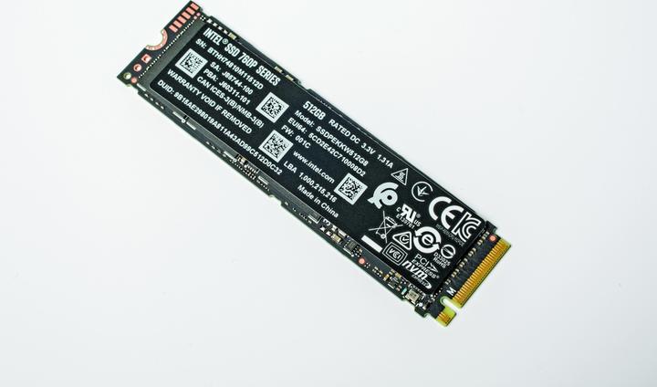 Actual product image Intel 760p (512 GB, M.2 2280)