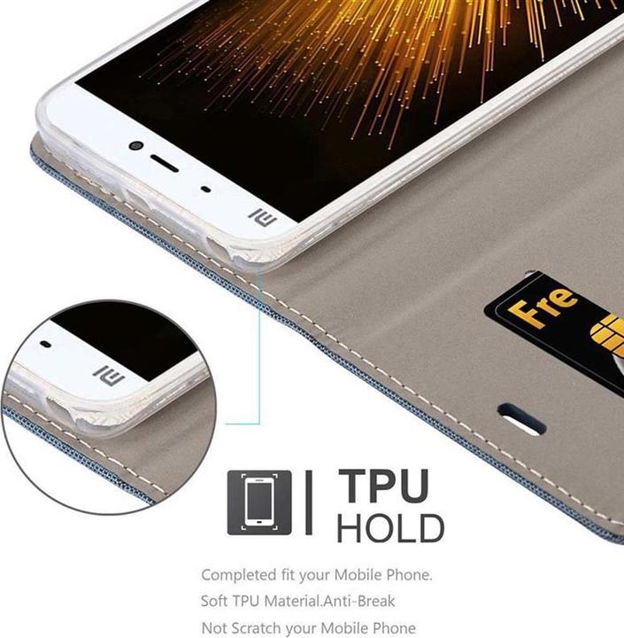 Actual product image Cadorabo Book Jeans Optics Cover (Mi 5s)