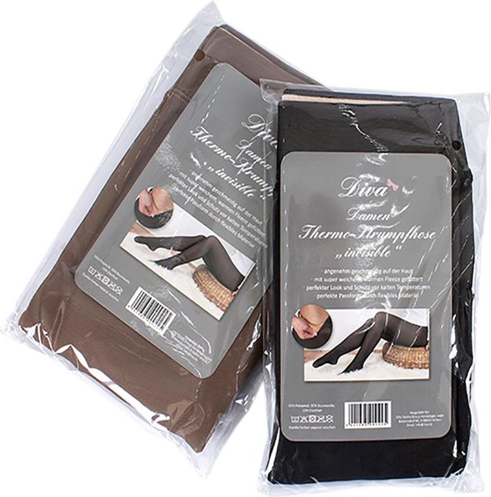 Produktbild Mojawo Da Thermostrumpfhose Strumpfhose Warm gefüttert Thermo Fleece XS/S (XS/S)