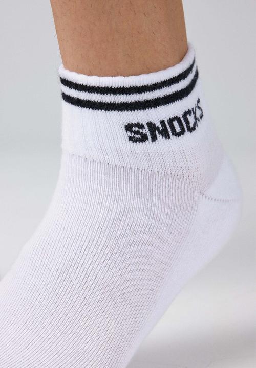 Actual product image Snocks Retro sneaker socks (pack of 4, 39 - 42)