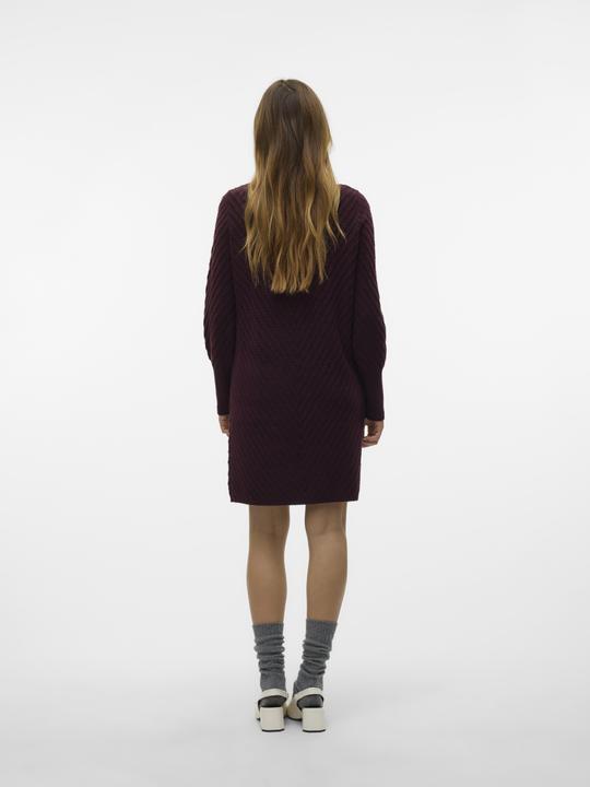 Immagine prodotto Vero Moda VMANJASTINNA LS BOATNECK DRESS GA EXC Abito lavorato a maglia (S)