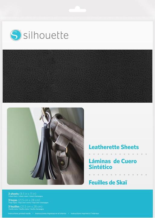Actual product image Silhouette Faux Leather Paper