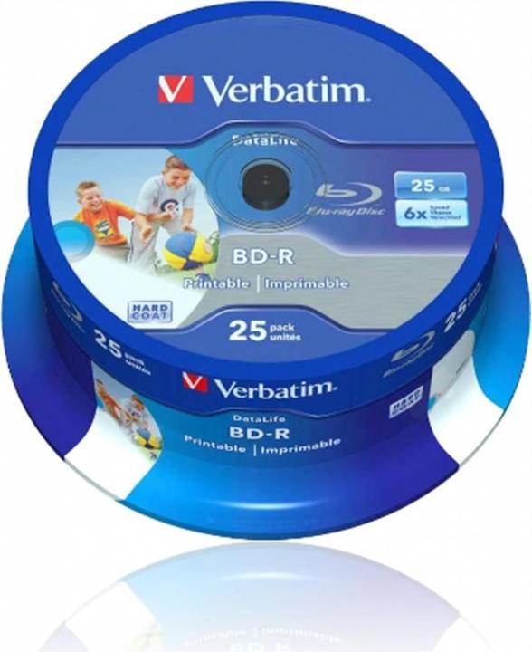 Image du produit Verbatim Bd-R Sl (25 x)