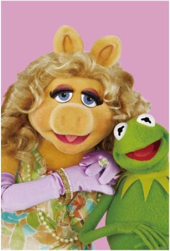 Produktbild Disney Die Muppets / Kermit & Miss Piggy Postkarte