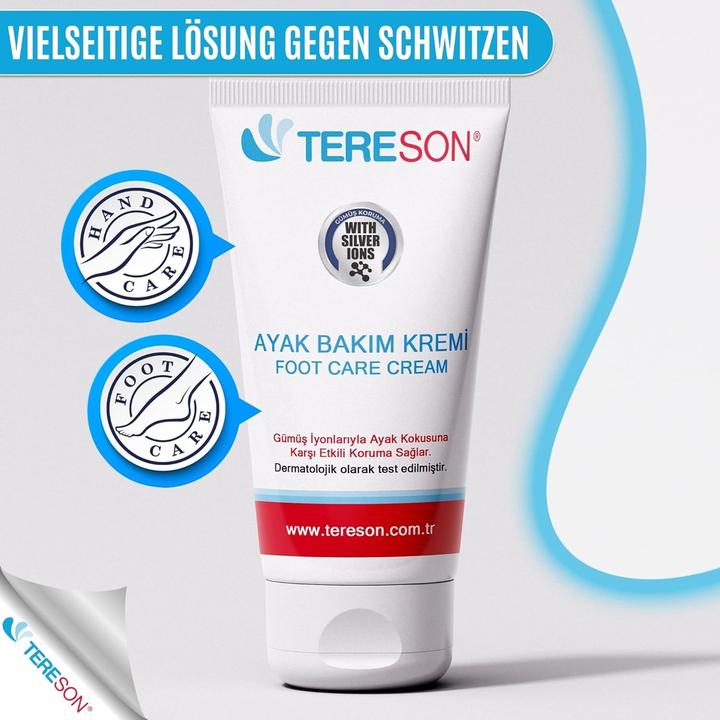 Image du produit Tereson crème pour les pieds, crème contre les odeurs de pieds, unisexe, 50 ml (Déodorants & poudre pour les pieds, 50 ml)