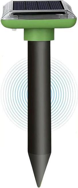 Hermex Solar-Maulwurfschreck Maulwurffrei Tiervertreiber Nagetier 4er-Set (1 ml)