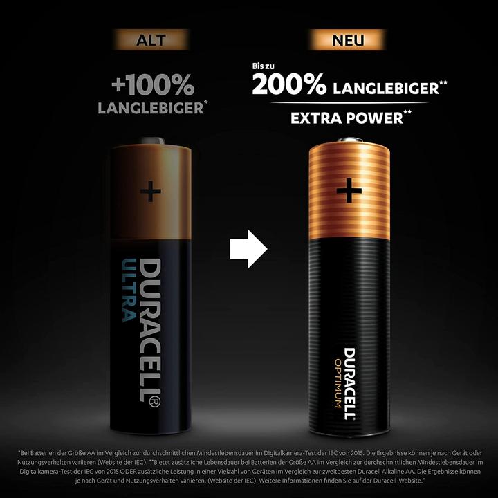 Actual product image Duracell Optimum (8 pcs., AA)