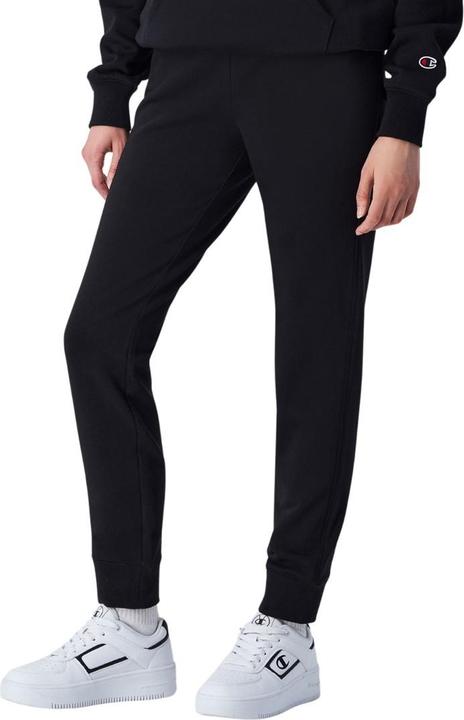Champion Spodnie damskie Rib Cuff czarne 117550 KK001 M (M)