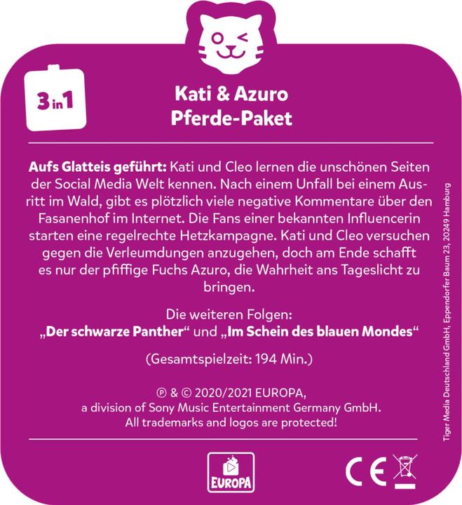 Produktbild Tigermedia Multicard - Kati & Azuro - Pferde-Paket