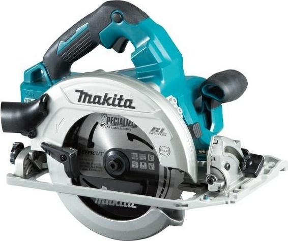 Actual product image Makita DHS 782 PT2J Cordless hand-held circular saw 36V (2x18V) 190 mm brushless in Makpac + 2x 5.0 Ah
