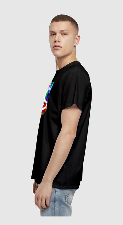 Actual product image Merchcode Peace - Graffiti Basic T-Shirt - 161533 (S)