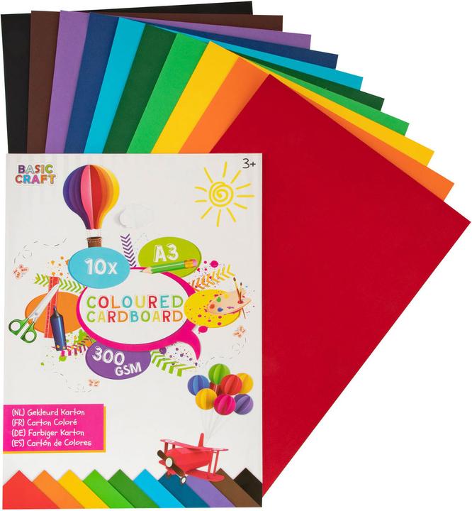Actual product image Grafix Colour cardboard (300 g/m², 10 x)
