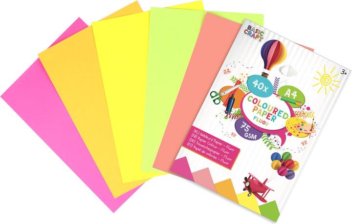 Produktbild Grafix Farbpapier (75 g/m², 40 x)