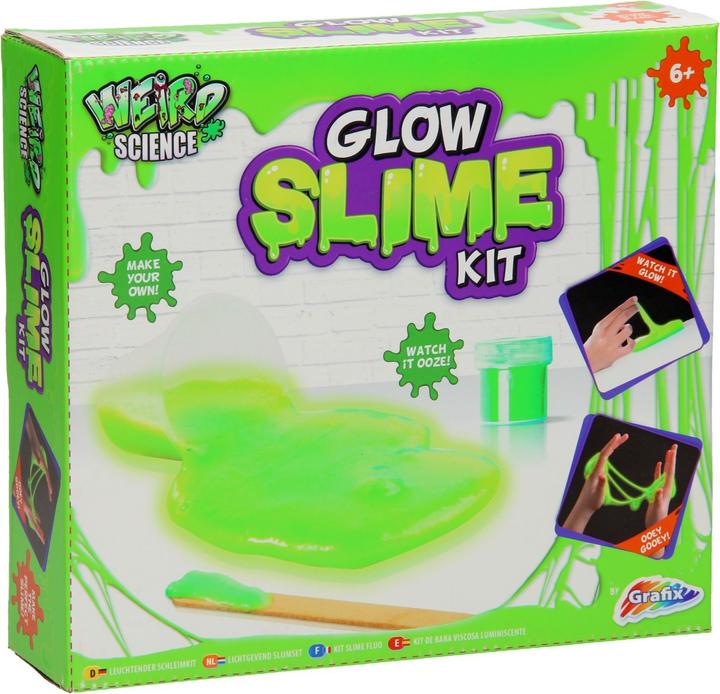 Actual product image Grafix Weird Science Glow in the Dark Slime Kit