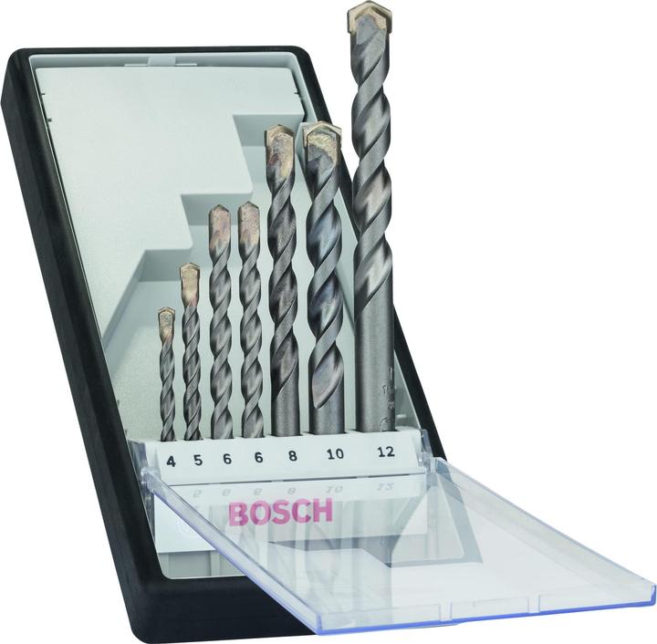 Actual product image Bosch Professional Zubehör Robust Line-Set CYL-3 (6 mm, 12 mm, 10 mm, 5 mm, 8 mm, 4 mm)