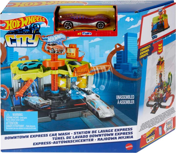 Actual product image Hot Wheels Downtown Car Wash Speed Clean