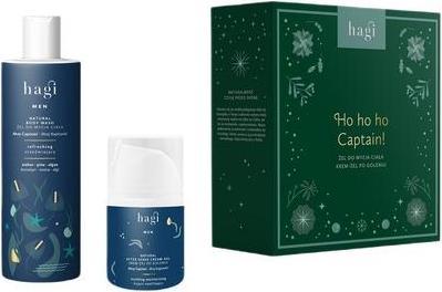 Immagine prodotto Hagi Hagiset Ho Ho Ho Captain Ahoj Gel Lavante per il Corpo 300ml e Gel Crema Dopobarba 50ml (300 ml)