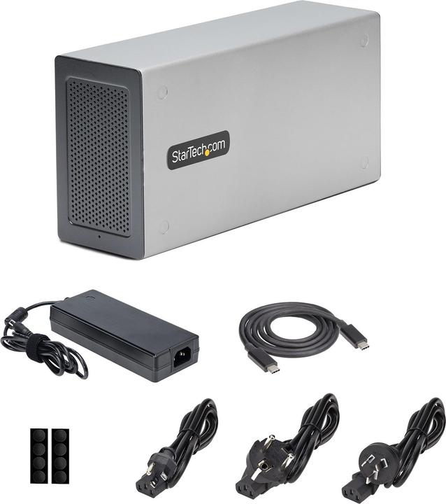 Produktbild StarTech 2TBT3-PCIE-ENCLOSURE (Thunderbolt, 2 Ports)
