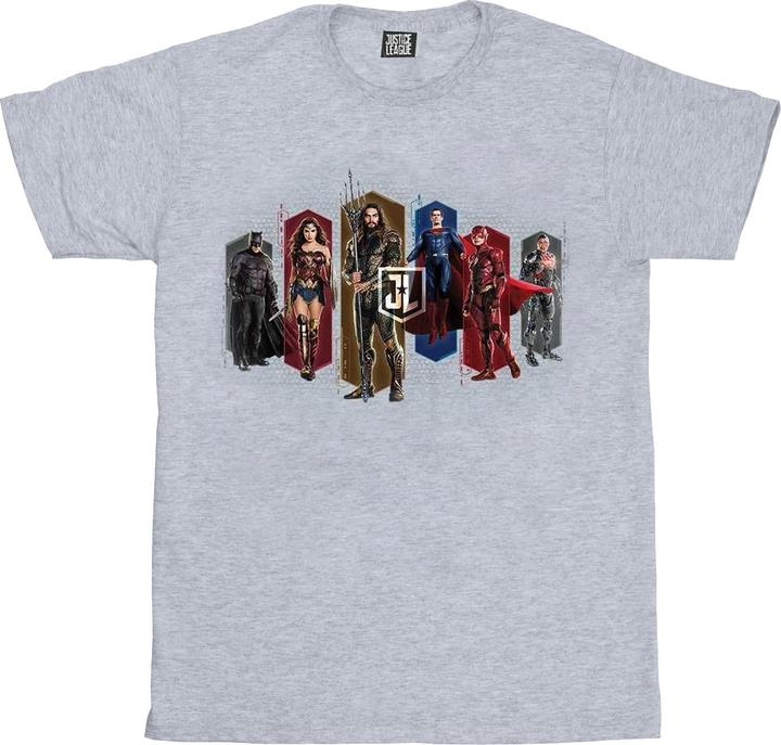 Justice League Movie Team Hexagons TShirt (L)