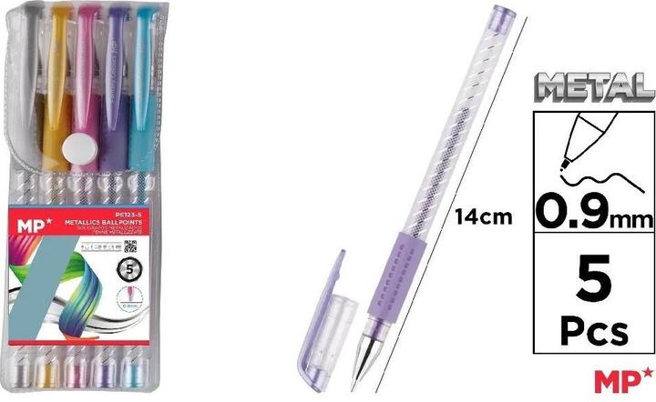 Actual product image Main paper Metallstift 0,9 mm, 5 Farben (Multicoloured)