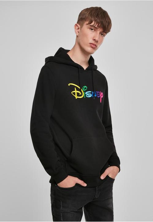 Immagine prodotto Mister Tee Felpa con cappuccio Disney Rainbow Logo EMB (XS)