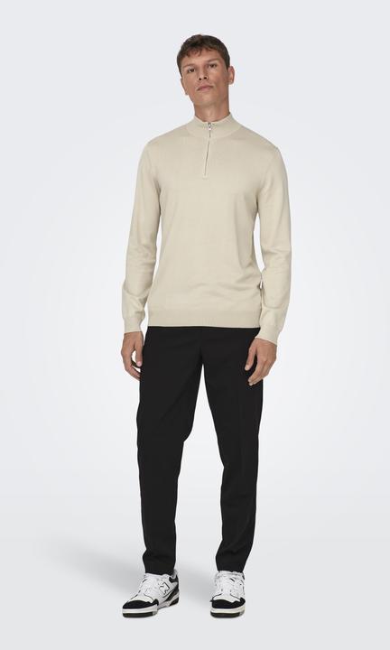 Image du produit Only & Sons Pull-over en tricot semi-zip (M)