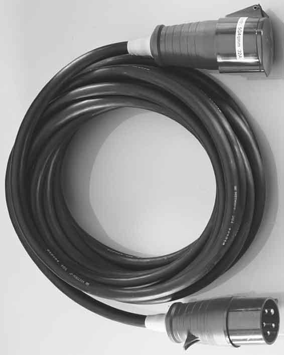 Produktbild Bachmann Stromkabel (25 m, CEE)