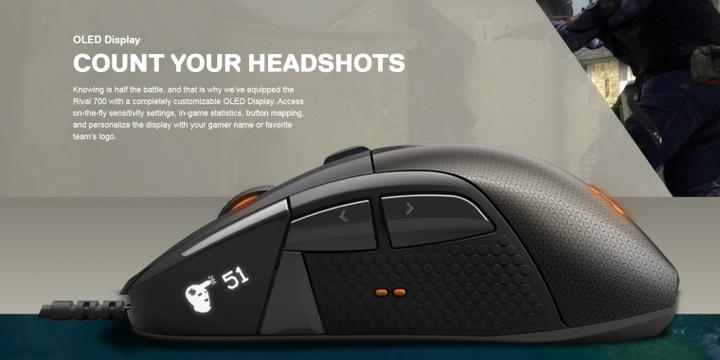 Actual product image SteelSeries Rival 700 (Cable)