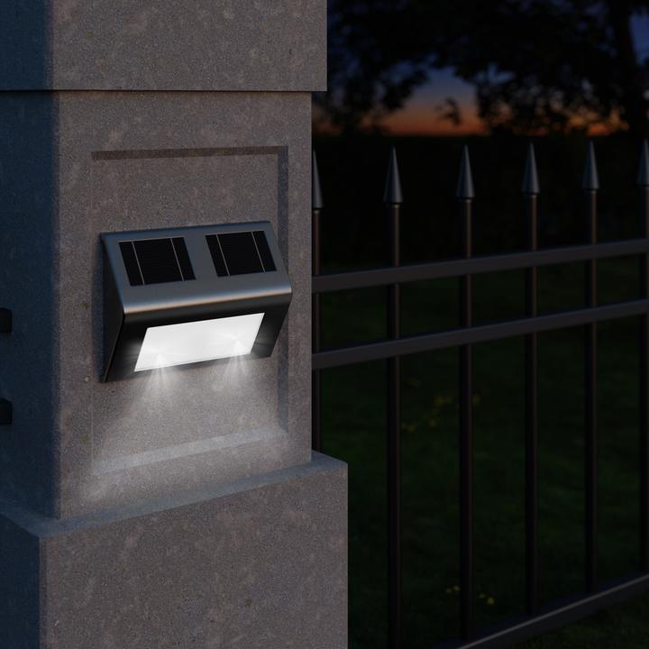Produktbild Deuba LED Solar Wandleuchte (IP65)