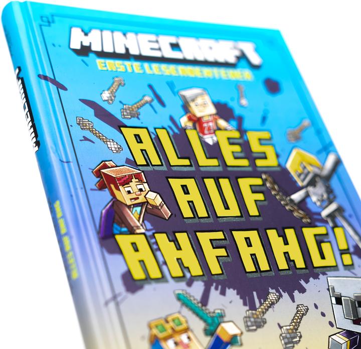 Produktbild Minecraft Erste Leseabenteuer. Alles auf Anfang! (Deutsch, Caleb Zane Huett, Caleb Zane & Chris & Alan Mojang AB & Mojang AB & Huett & Hill & Batson, Ulrike Schimming, 2025)
